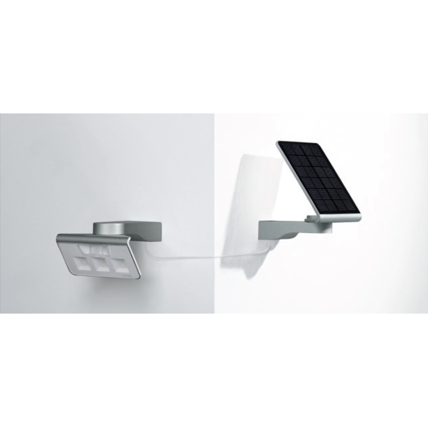 STEINEL 671006 - Solar LED-spotlight with sensor XSolar L-S 0,5W/LED white IP44
