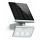 STEINEL 671013 - Solar LED-flood light XSolar L-S 1,2W/LED silver IP44