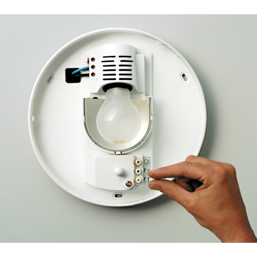 STEINEL 738013-RS16L - Bathroom ceiling light with a sensor 1xE27/60W/230V IP44