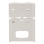 STEINEL 85148 - Corner wall holder IS ECO white