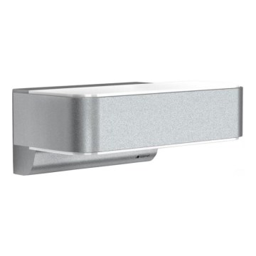STEINEL 87562 - LED Outdoor wall light with a sensor L 810 SC LED/9,8W/230V IP44 silver