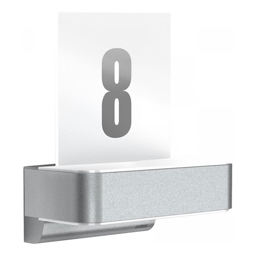 STEINEL 87579 - LED House number with sensor L 820 SC LED/9,8W/230V IP44