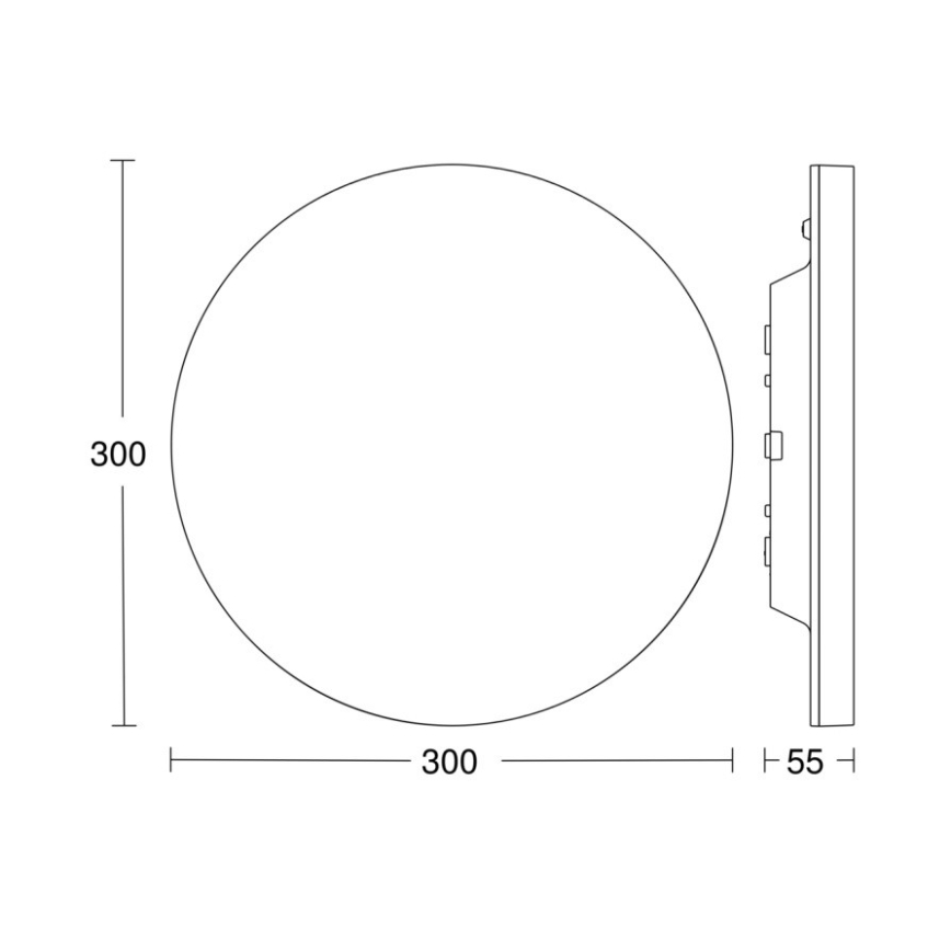 Steinel 067700 - LED Dimmable ceiling light with a sensor RS PRO R10 PLUS SC 8,5W/230V IP40 4000K