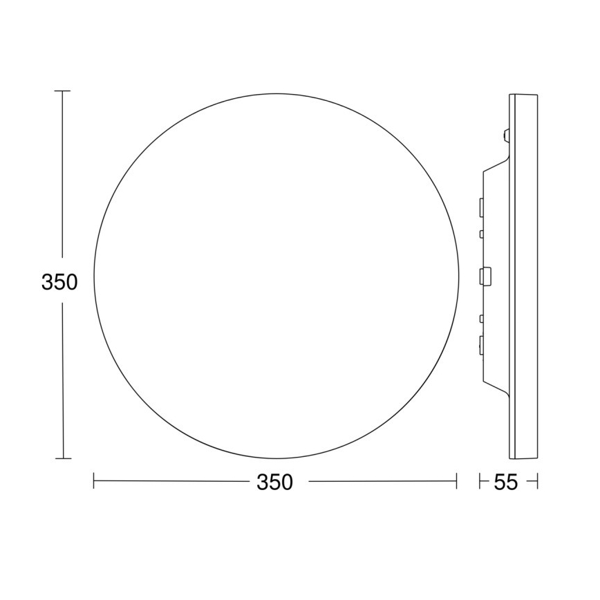 Steinel 067724 - LED Dimmable ceiling light with a sensor RS PRO R20 PLUS 15,86W/230V IP40 4000K