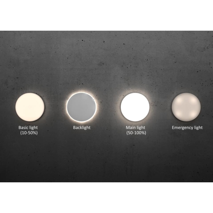 Steinel - LED Dimmable ceiling light with sensor RSPROR20BASIC 15,3W/230V IP40 4000K