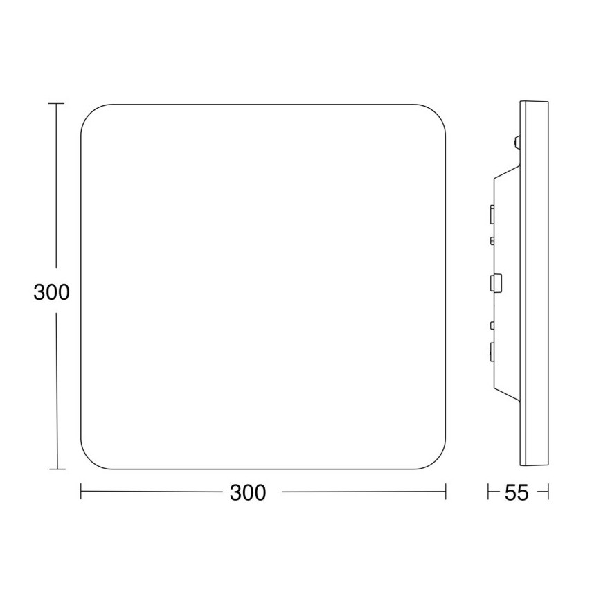 Steinel 067731- LED Dimmable ceiling light with sensor RS PRO R20 PLUS 15,86W/230V IP40 4000K