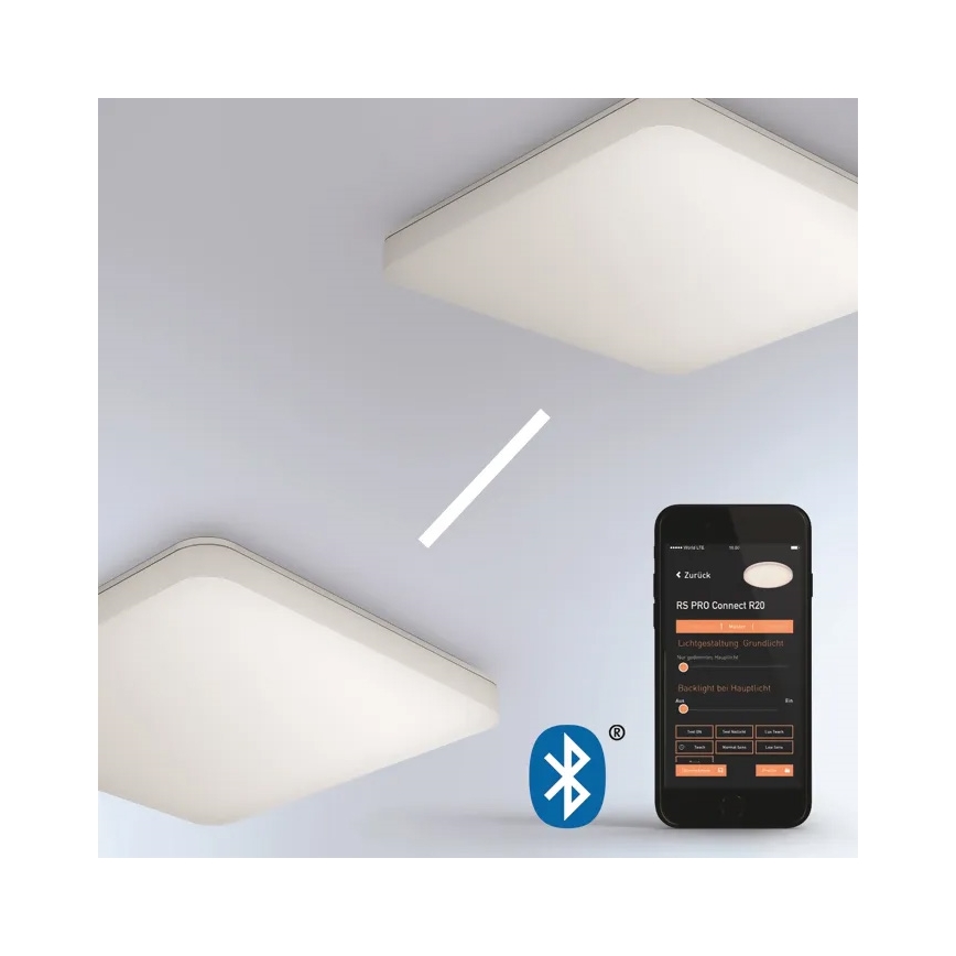Steinel 067786 - LED Dimmable ceiling light with sensor RS PRO R30 Q plus SC 23,9W/230V 3000K IP40