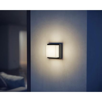 Steinel - LED Dimmable wall light L 845 C LED/9W/230V 3000K IP44 anthracite