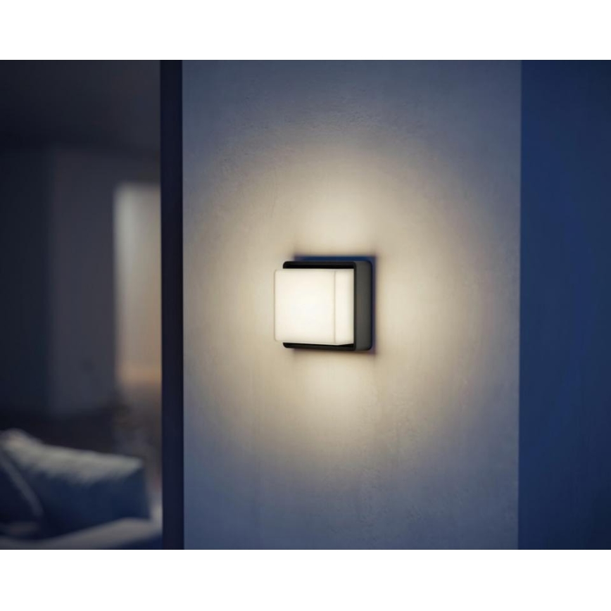 Steinel - LED Dimmable wall light L 845 C LED/9W/230V 3000K IP44 anthracite