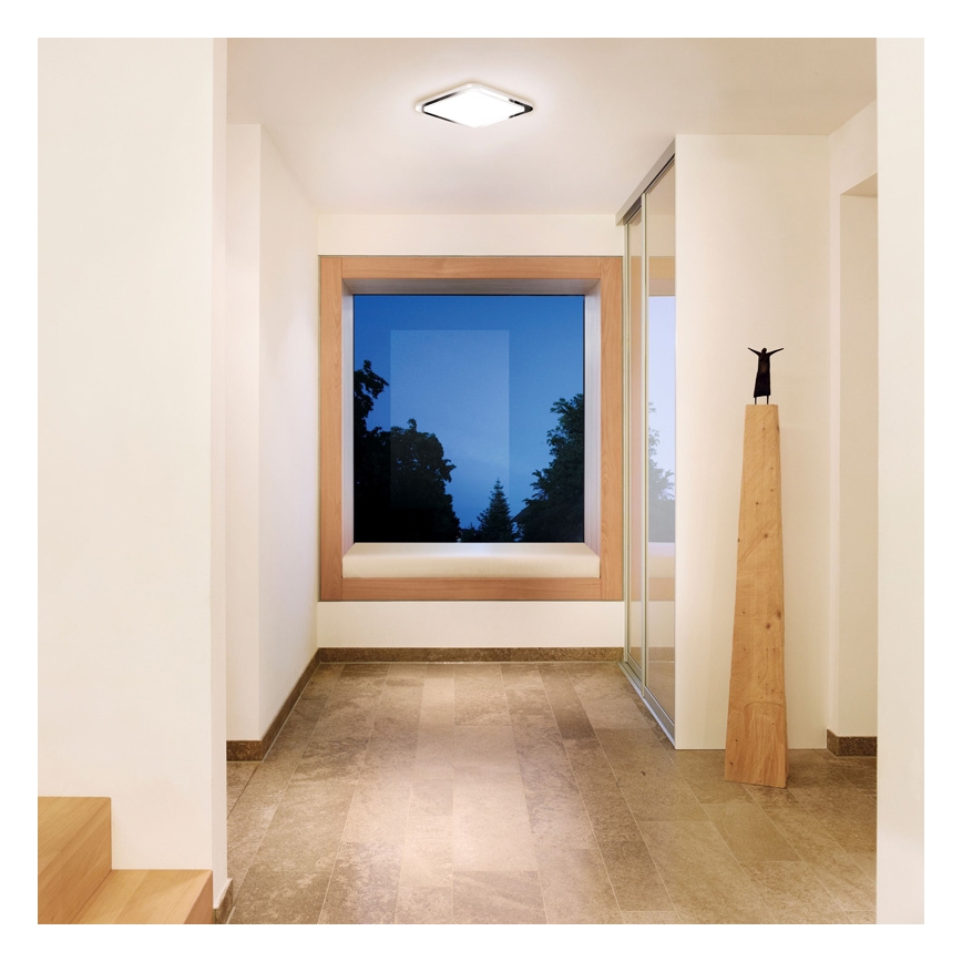 STEINEL st007911 - LED ceiling light with sensor RS LED D1 LED/11W/230V shiny chrome