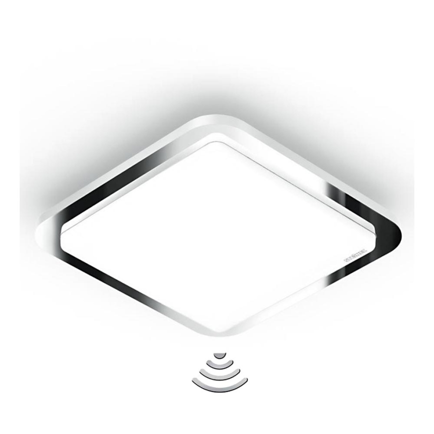 STEINEL st007911 - LED ceiling light with sensor RS LED D1 LED/11W/230V shiny chrome