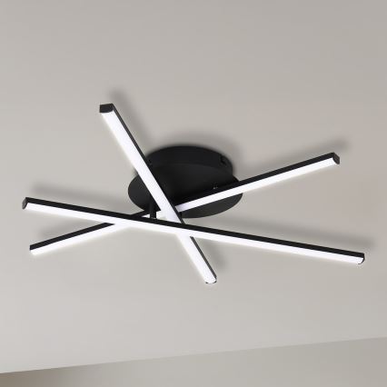 STICK LED Ceiling Light, 12W/230V, Black