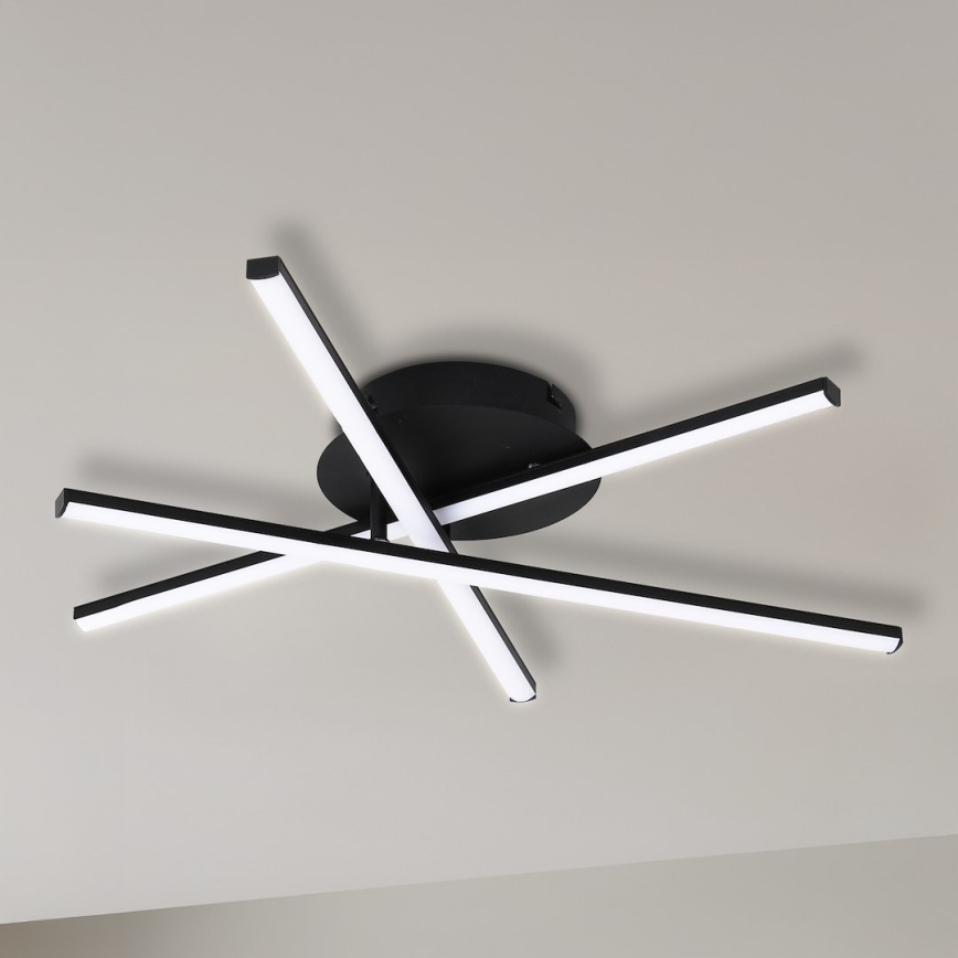 STICK LED Ceiling Light, 12W/230V, Black