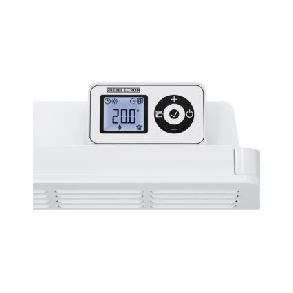 Stiebel Eltron - Wall convector with LCD display and electronic thermostat 2500W/230V IP24