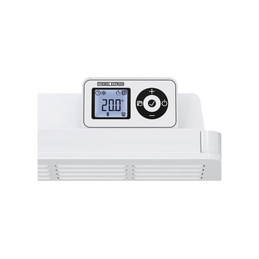 Stiebel Eltron - Wall convector with LCD display and electronic thermostat 2500W/230V IP24