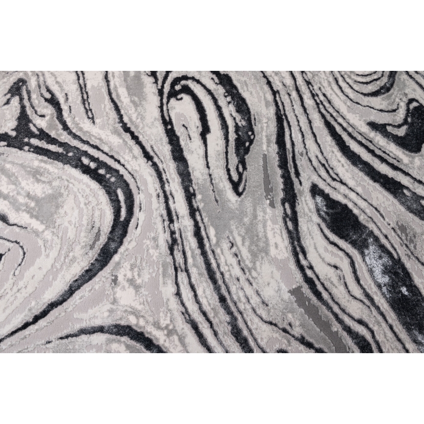 STONE 80x140 cm rug – grey/anthracite