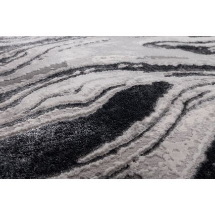 STONE 80x140 cm rug – grey/anthracite