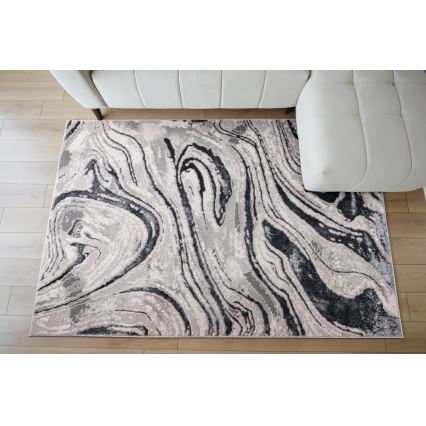 STONE rug 120 x 160 cm, gray/anthracite