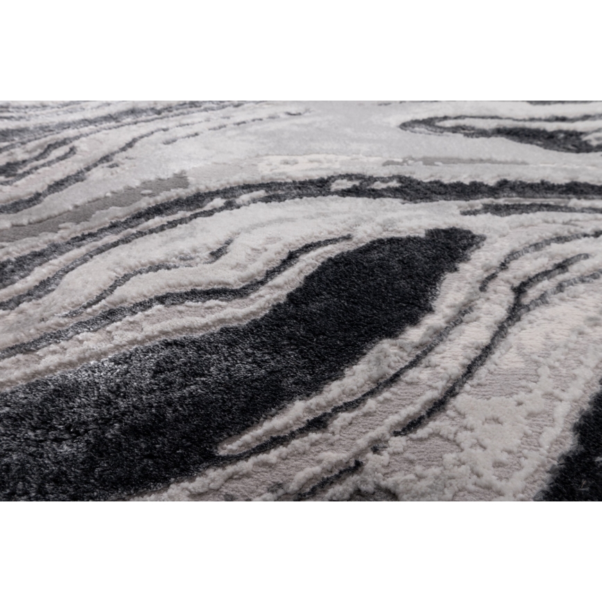 STONE rug 120 x 160 cm, gray/anthracite