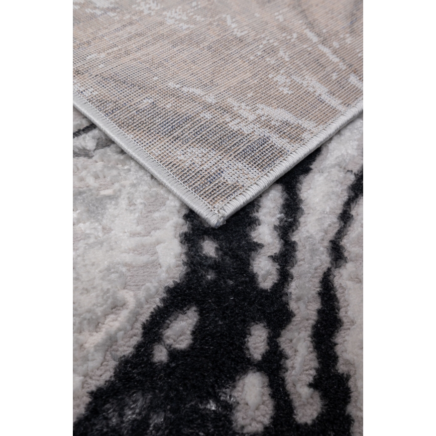 STONE rug 120 x 160 cm, gray/anthracite