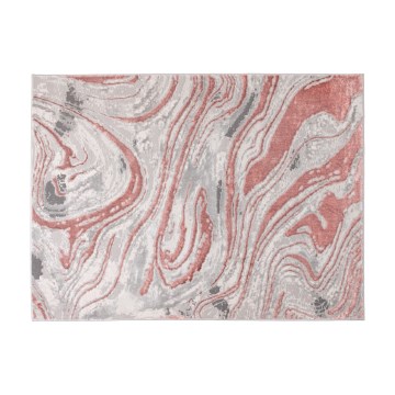 STONE Rug 80 x 140 cm, Pink/Grey