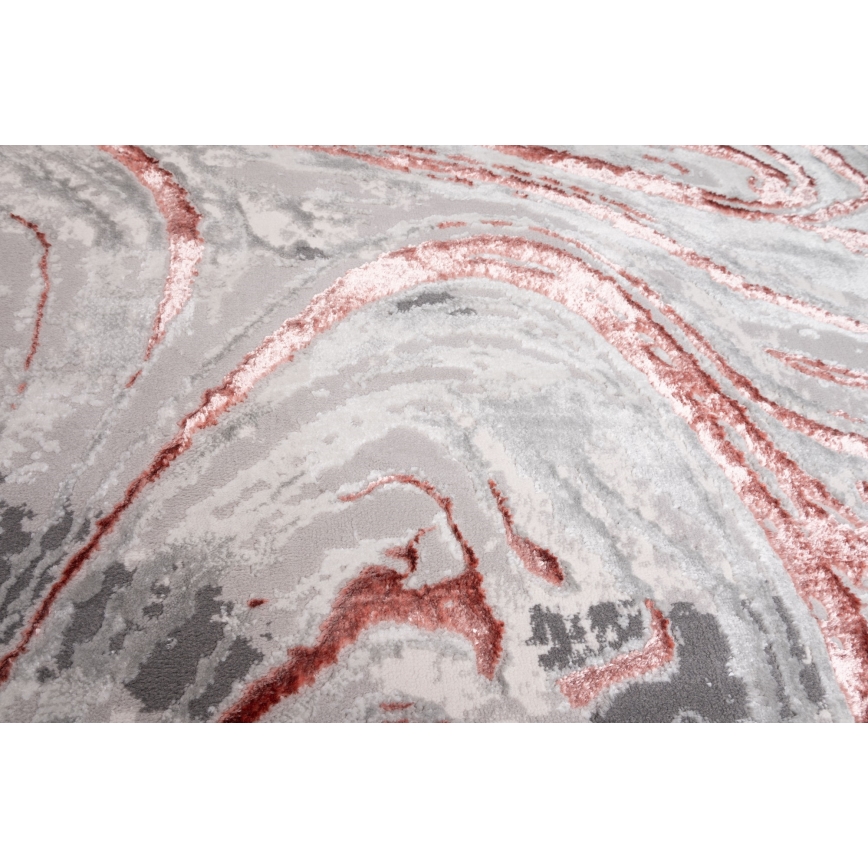STONE Rug 80 x 140 cm, Pink/Grey