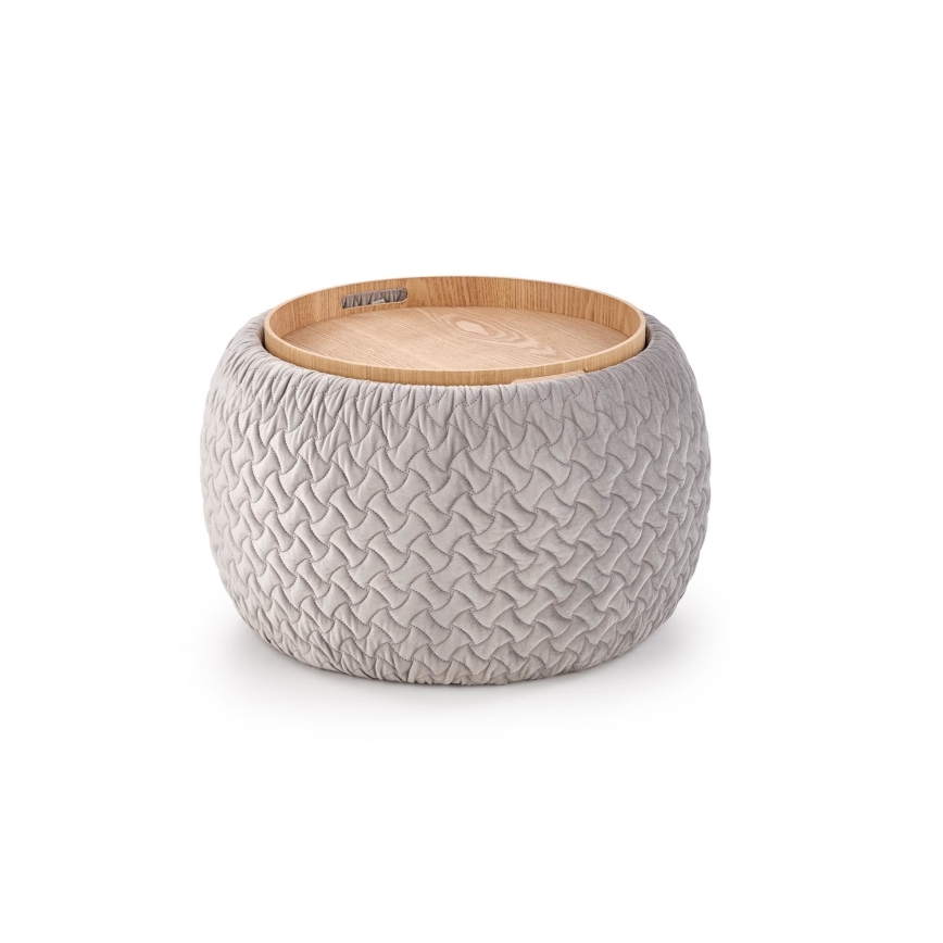 Stool BONO d. 54 cm grey