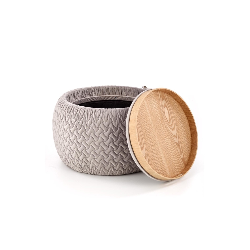 Stool BONO d. 54 cm grey