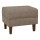 Stool GALA 42x54 cm brown