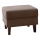 Stool GALA 42x54 cm dark brown