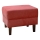 Stool GALA 42x54 cm red