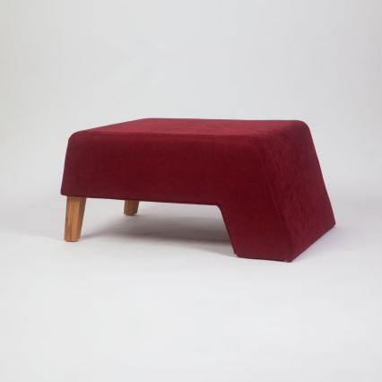 Stool KATE 40x84 cm red