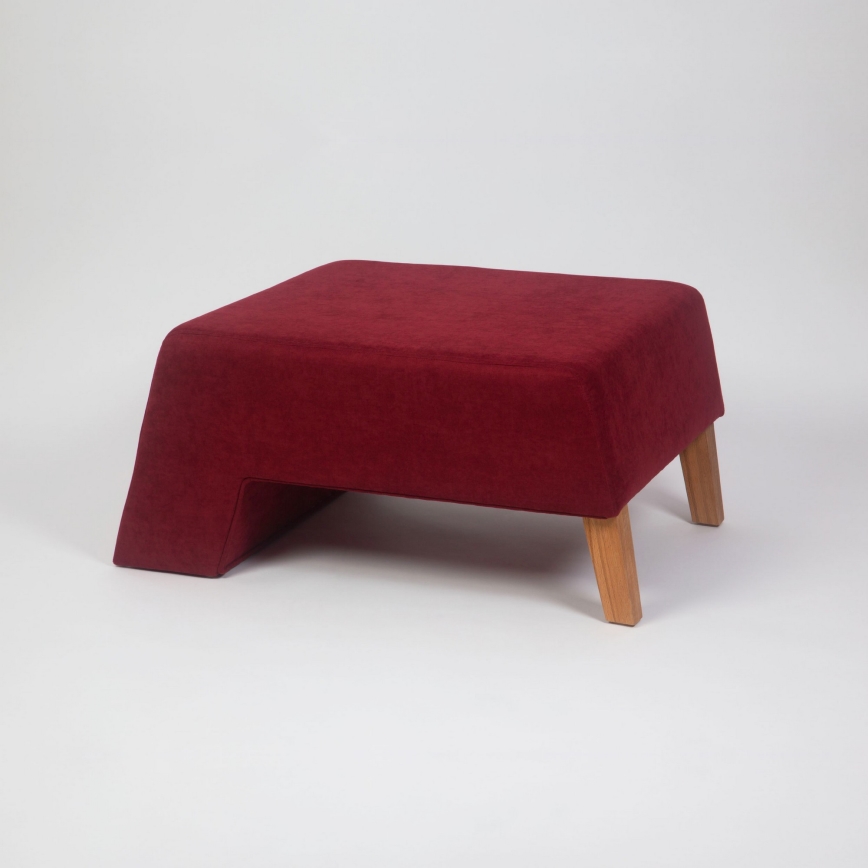 Stool KATE 40x84 cm red