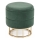 Stool MINTY d. 37 cm green/gold