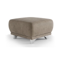 Stool RIMINI 66x66 cm brown