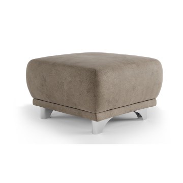 Stool RIMINI 66x66 cm brown