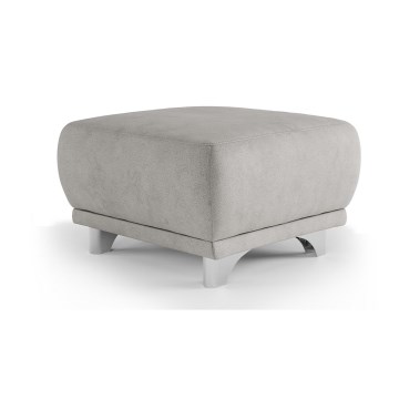 Stool RIMINI 66x66 cm light grey