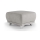 Stool RIMINI 66x66 cm light grey
