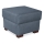 Stool VIVA 51x51 cm blue