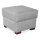 Stool VIVA 51x51 cm grey