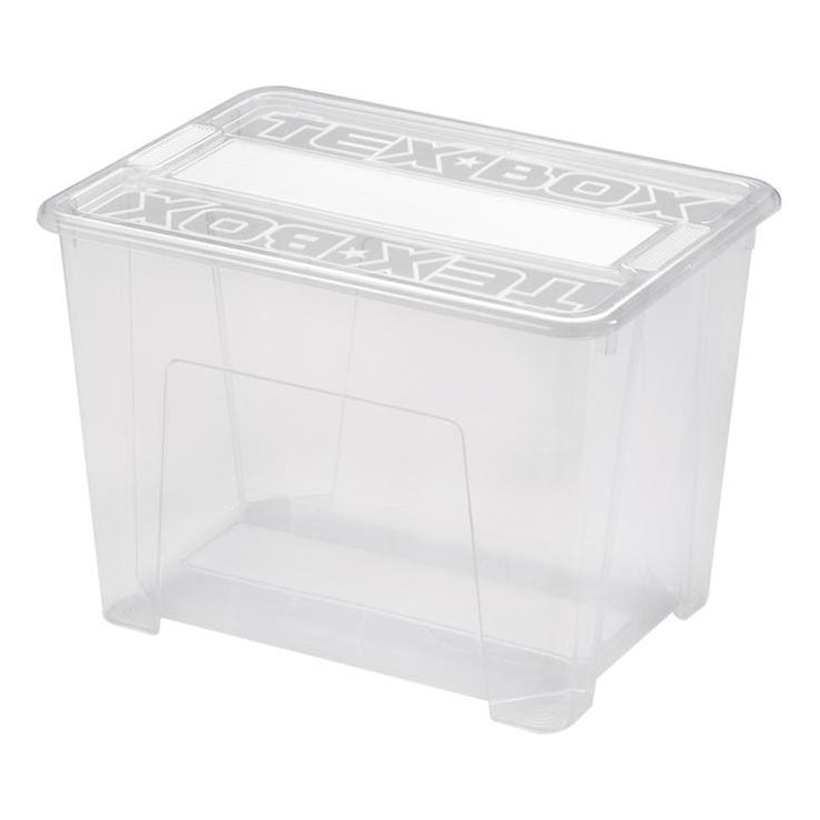 Storage box TEX BOX 21 l clear