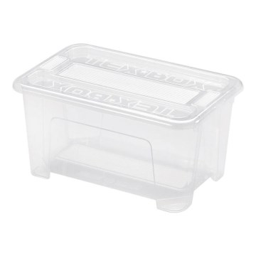 Storage box TEX BOX 4,5 l clear