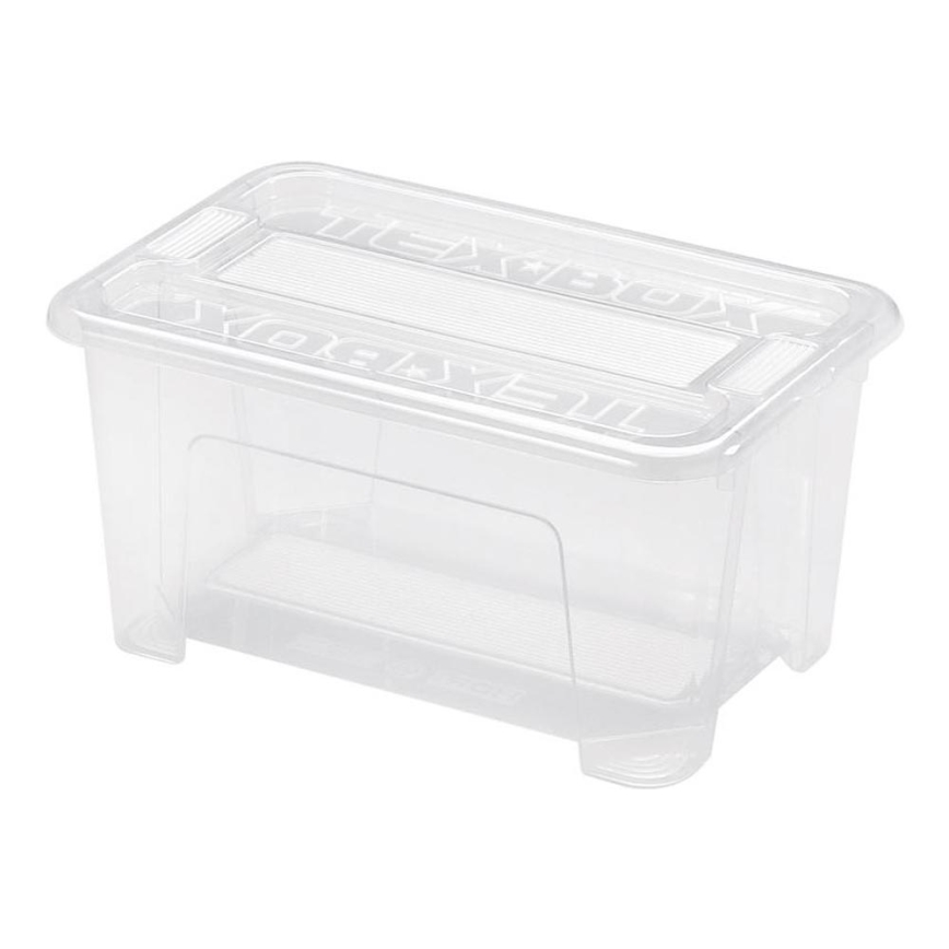Storage box TEX BOX 4,5 l clear