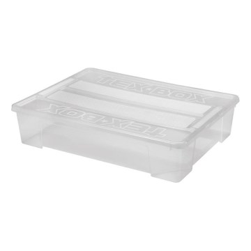 Storage box TEX BOX 60 l clear