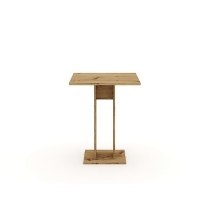 STRAPO Table 68x68 cm, Artisan Oak