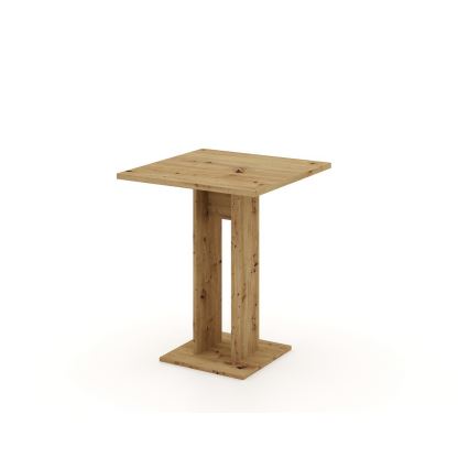 STRAPO Table 68x68 cm, Artisan Oak