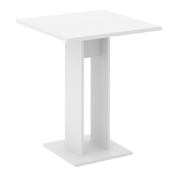STRAPO Table 68x68 cm, White
