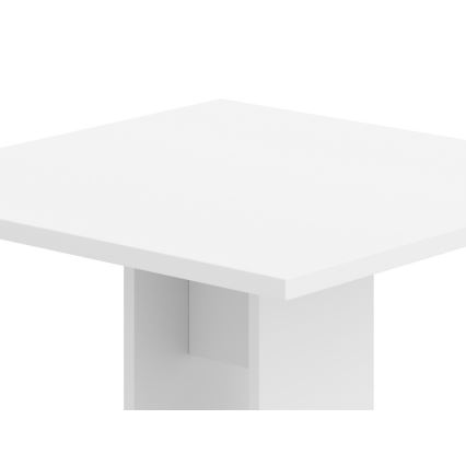 STRAPO Table 68x68 cm, White