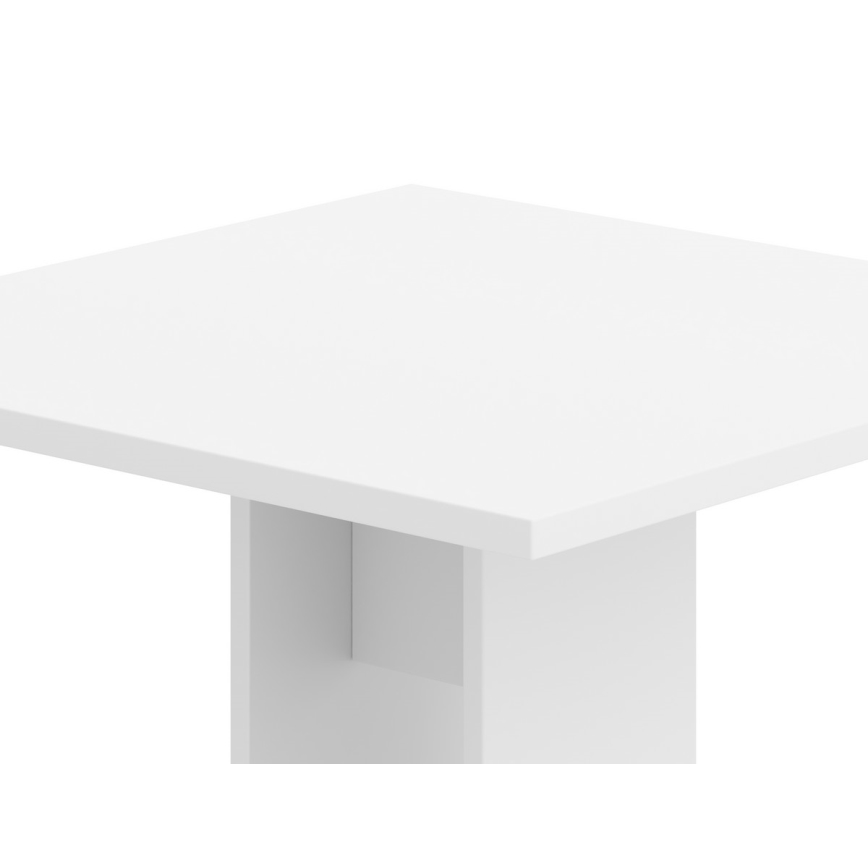 STRAPO Table 68x68 cm, White