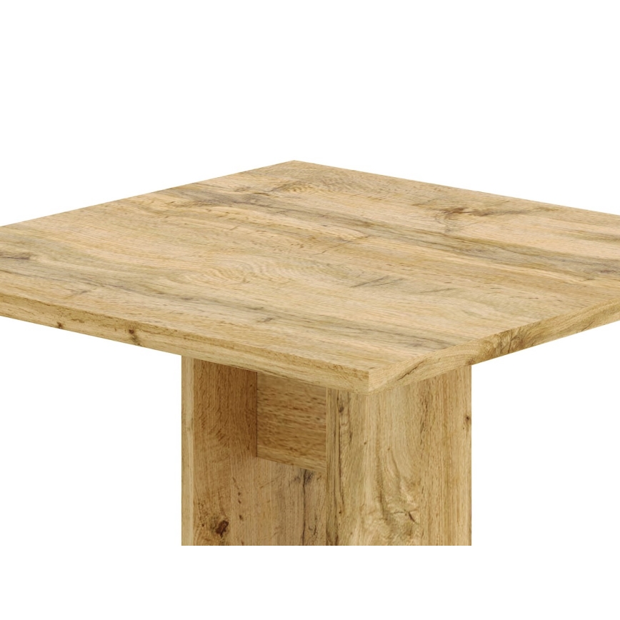 STRAPO table 68x68 cm, Wotan oak